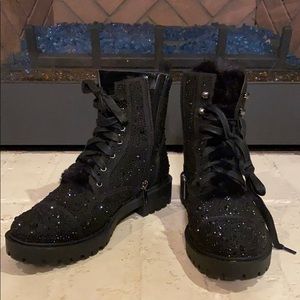 Jessica Simpson Combat Boots